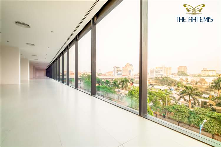 Không gian kính bao quanh Artemis Tower 